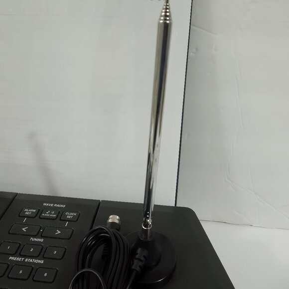 Classic Bose Wave Radio Black with Remote Upgrade Kit FM Antenna, Bluetooth Kit - Picture 2 of 8